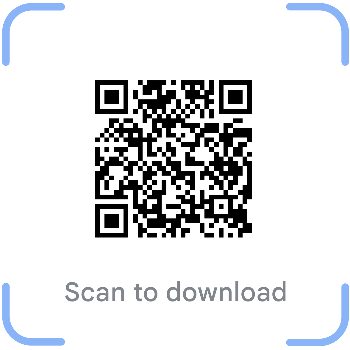 QR code for Google app